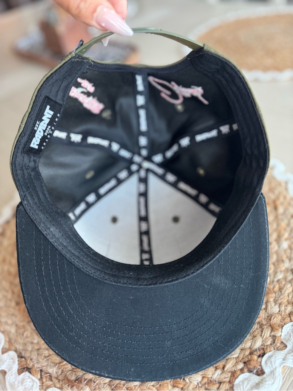 Radiant Ink Men's hat - Picture 2 of 2